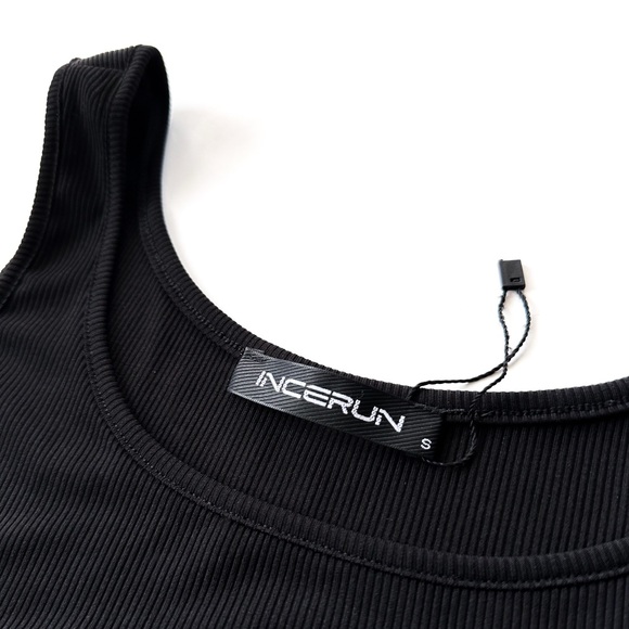 Y2K | Men's Black Cutout Tank Top | Size S - Picture 5 of 7